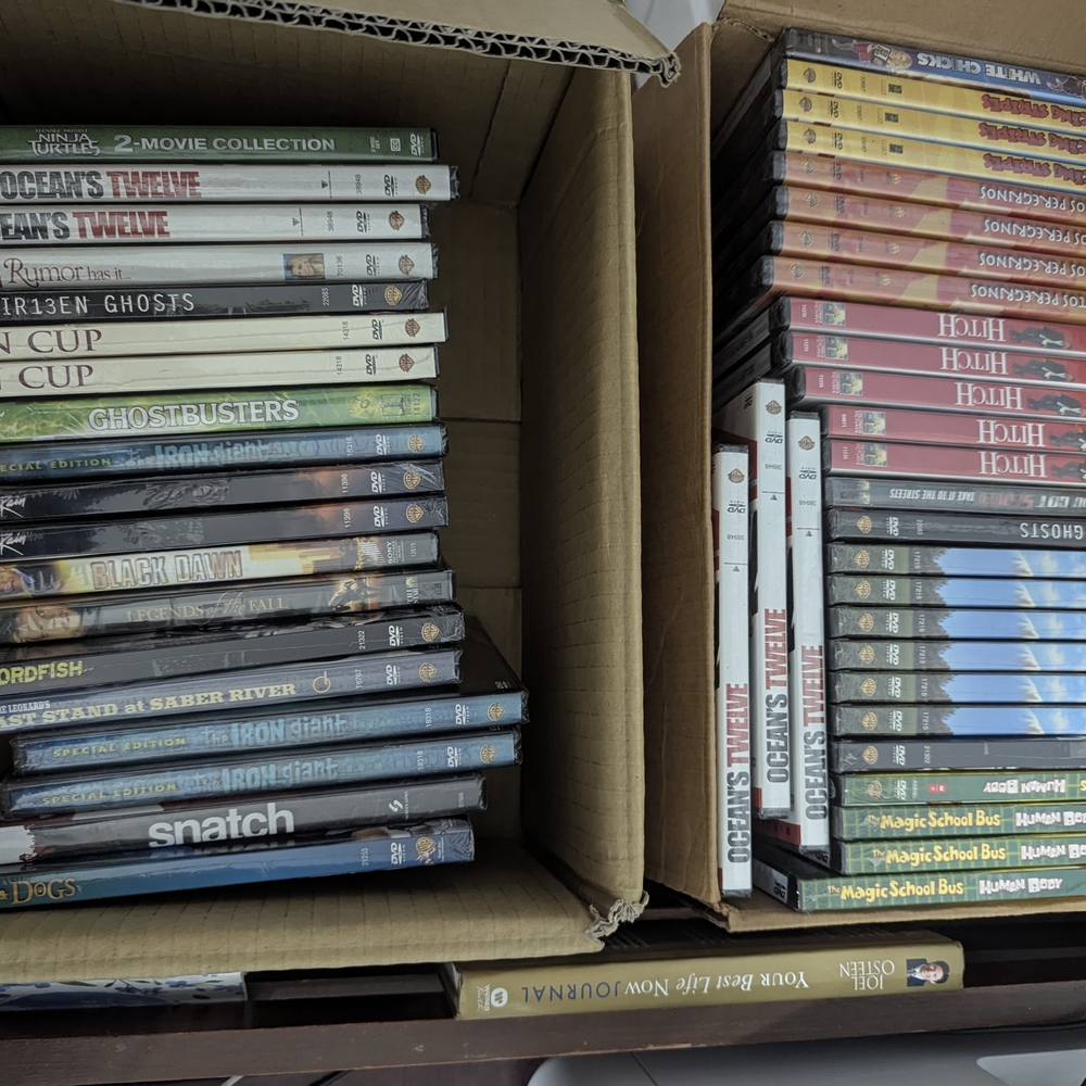 DVD Movie Set with Various Titles